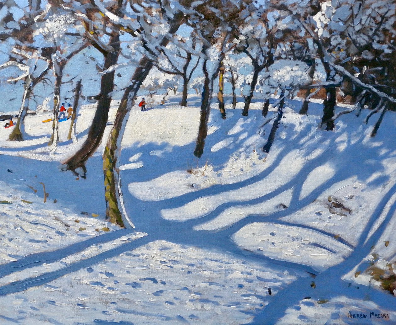 Winter Ladmanlow, Buxton, Derbyshire by Andrew Macara