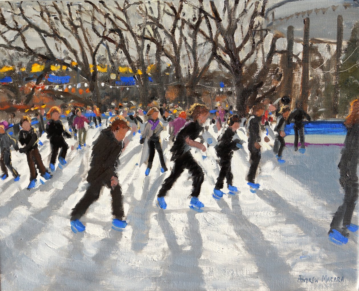Winter Wonderland, Hyde Park, London by Andrew Macara