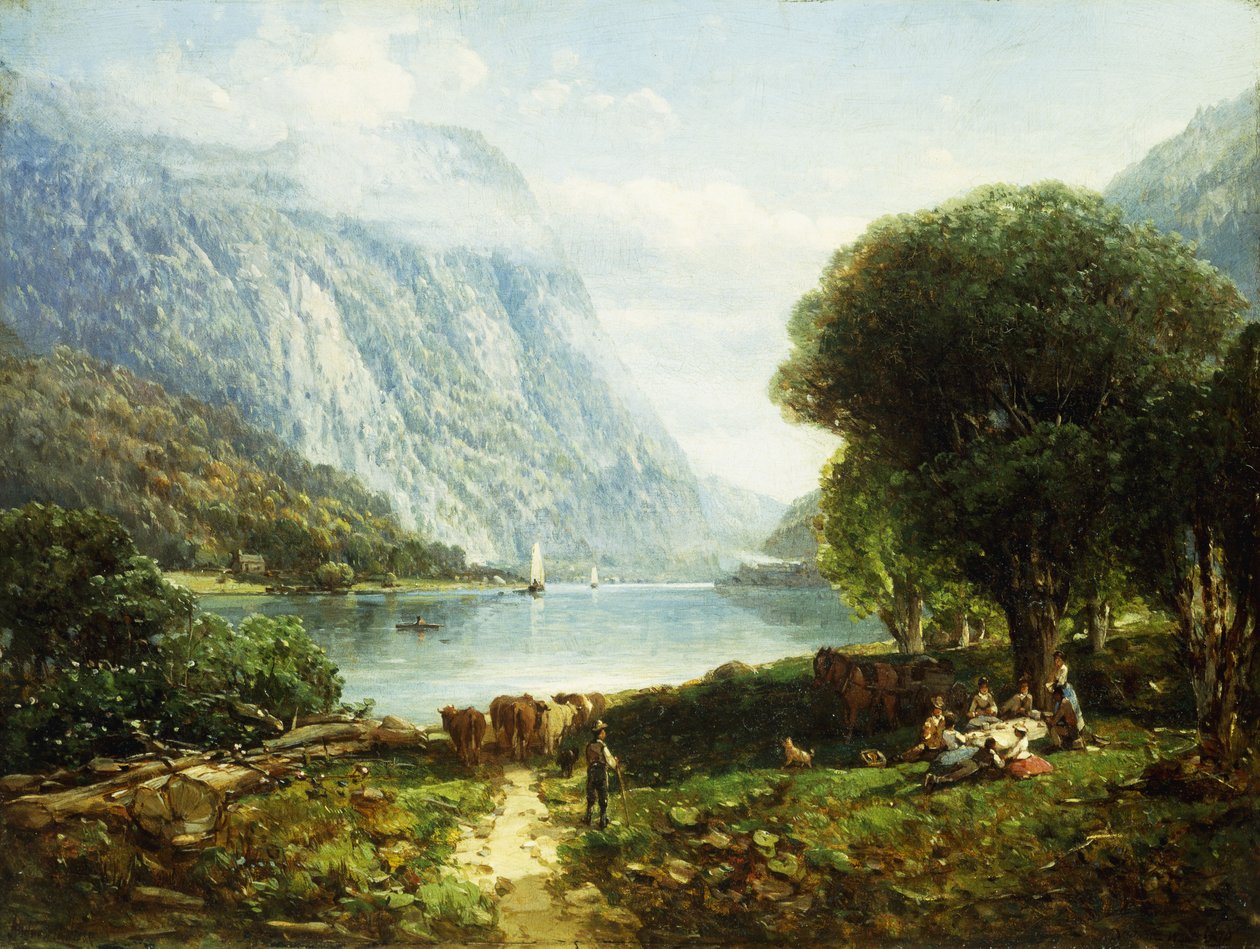 The Delaware Water Gap by Andrew Melrose