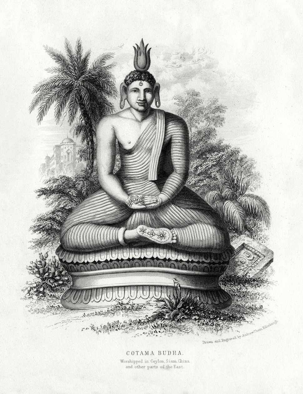 Cotoma Buddha, Worshipped in Ceylon, Siam, China by Andrew Thom