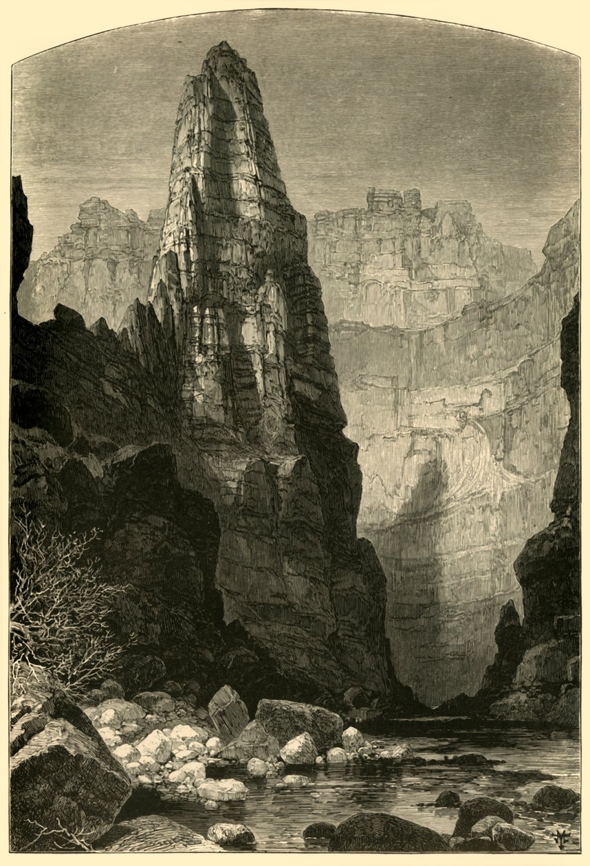 Kanab Canyon, 1874 by Andrew Varick Stout Anthony