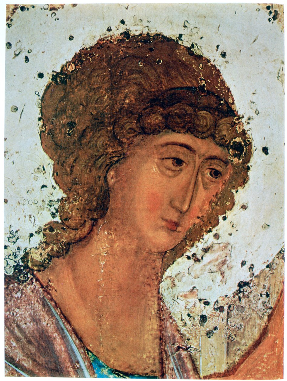 The Trinity of Roublev (detail) by Andrey Rublyov