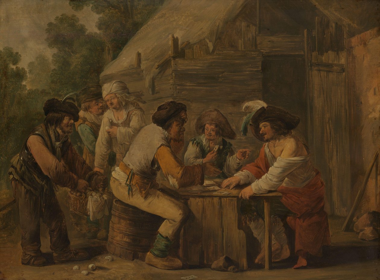 The Card Players by Andries Both