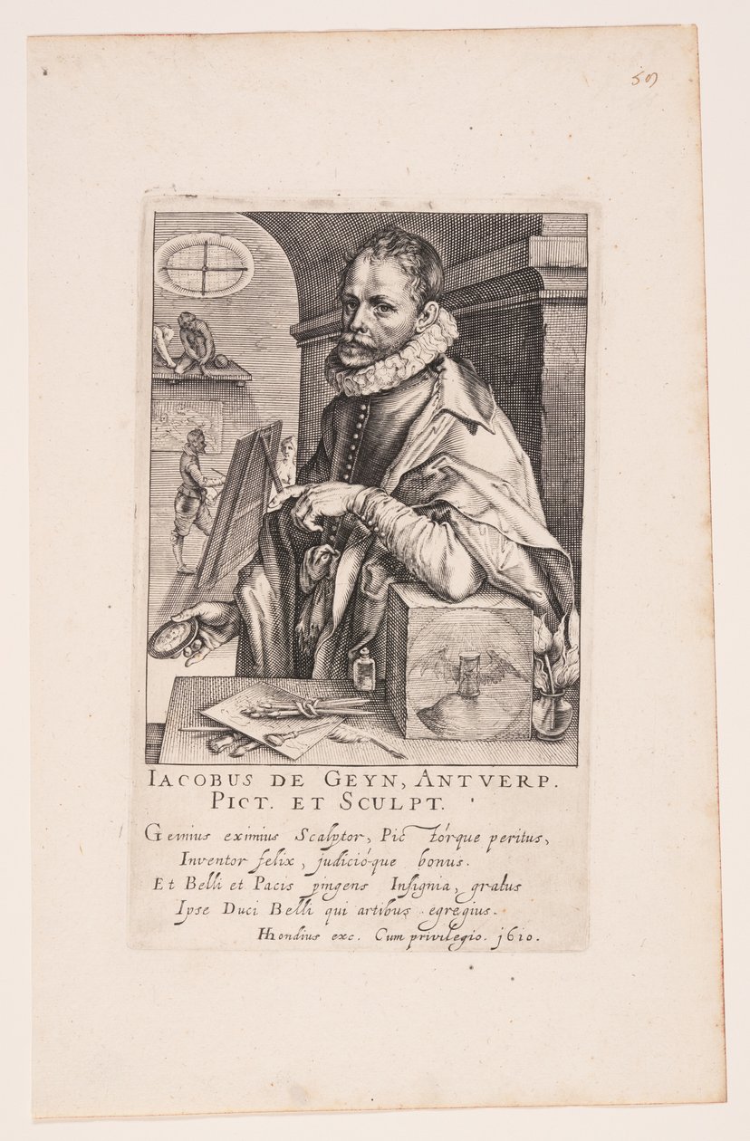 Jacob de Gheyn II by Andries Stock