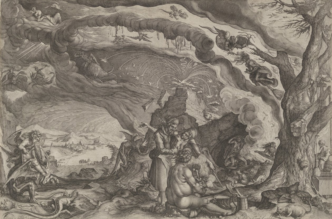 Witches Preparing for Sabbath by Andries Stock