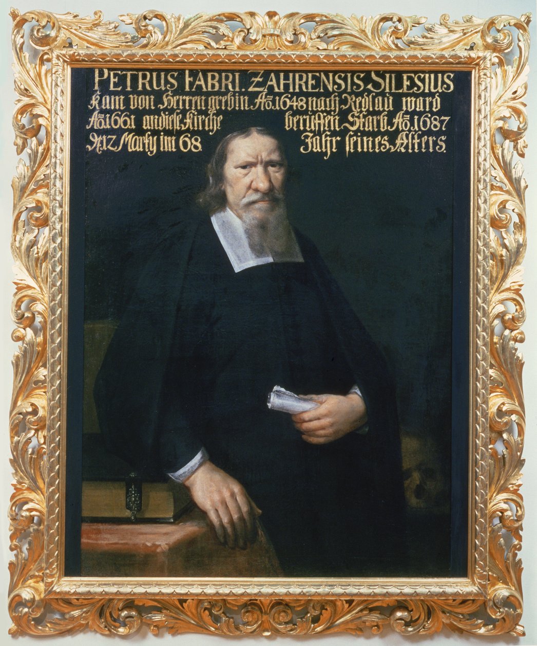 Portrait of Petrus Fabri by Andrzej Stech