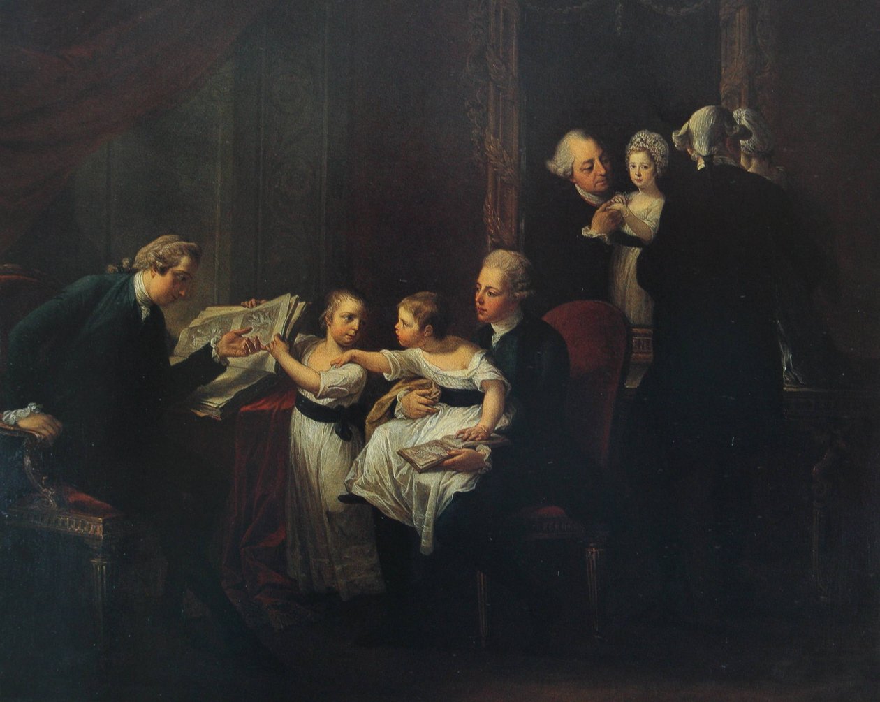 The Townshend Family by Angelica Kauffmann