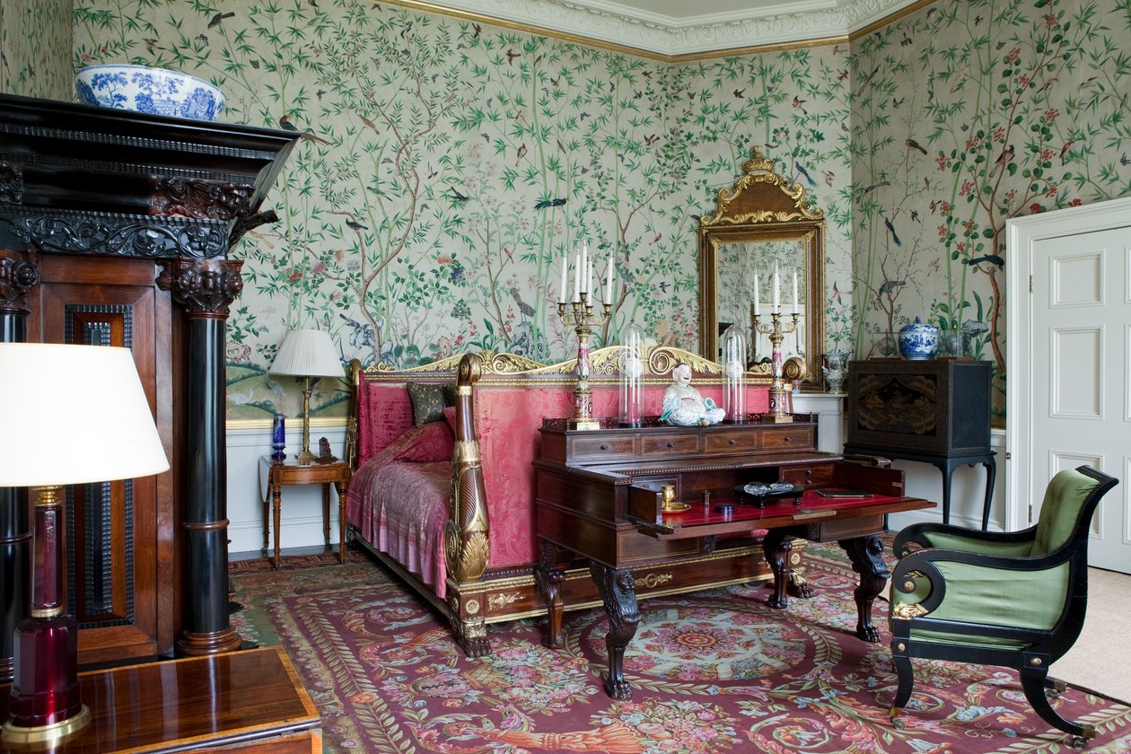 Leicester Room, Chatsworth House, Derbyshire by Thomas Kelly
