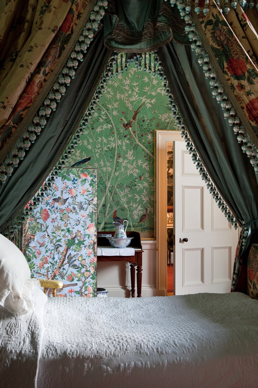 Queen of Scots Dressing Room, Chatsworth House, Derbyshire by Thomas Kelly
