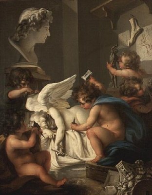 Sculpture by Angelica (attr. to) Kauffmann