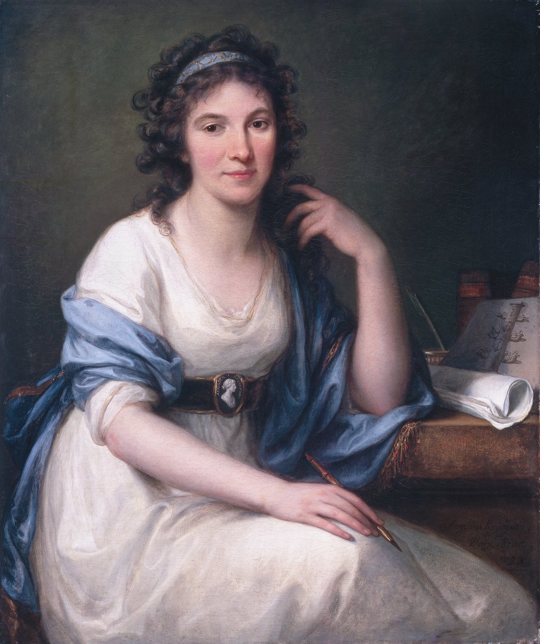 Ellis Cornelia Knight by Angelica Kauffman