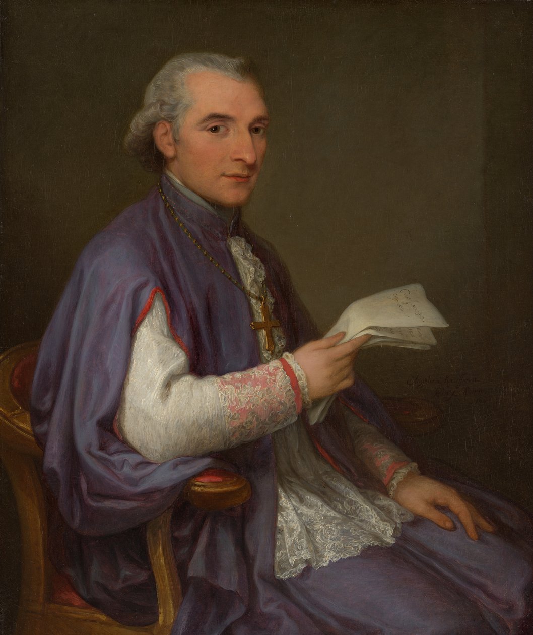 Monsignor Giuseppe Spina by Angelica Kauffmann