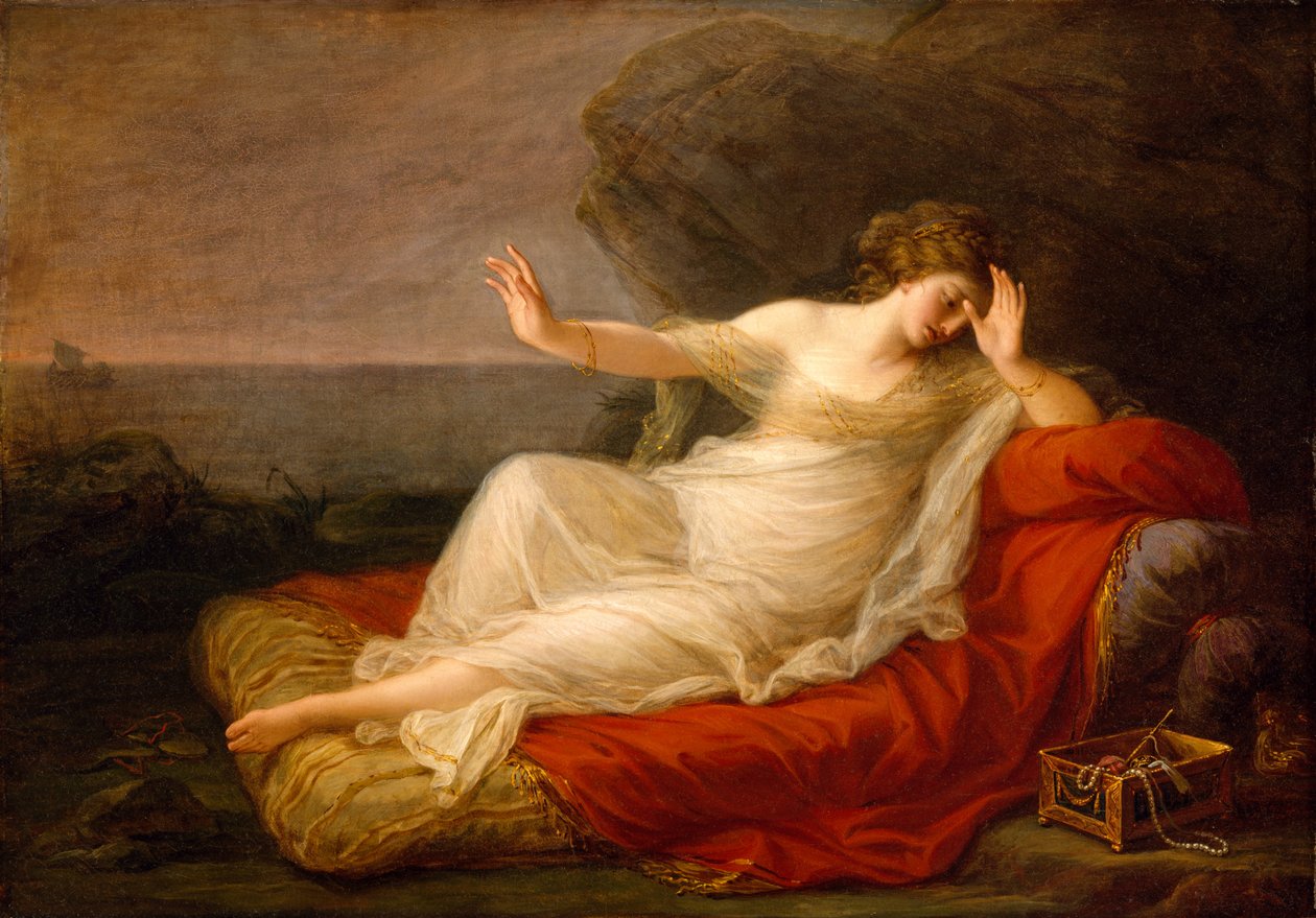 Ariadne Abandoned by Theseus on Naxos by Angelica Kauffmann