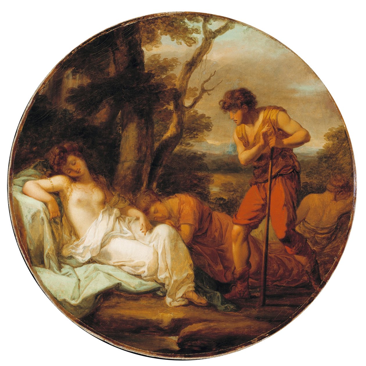Cymon and Iphigenia by Angelica Kauffmann