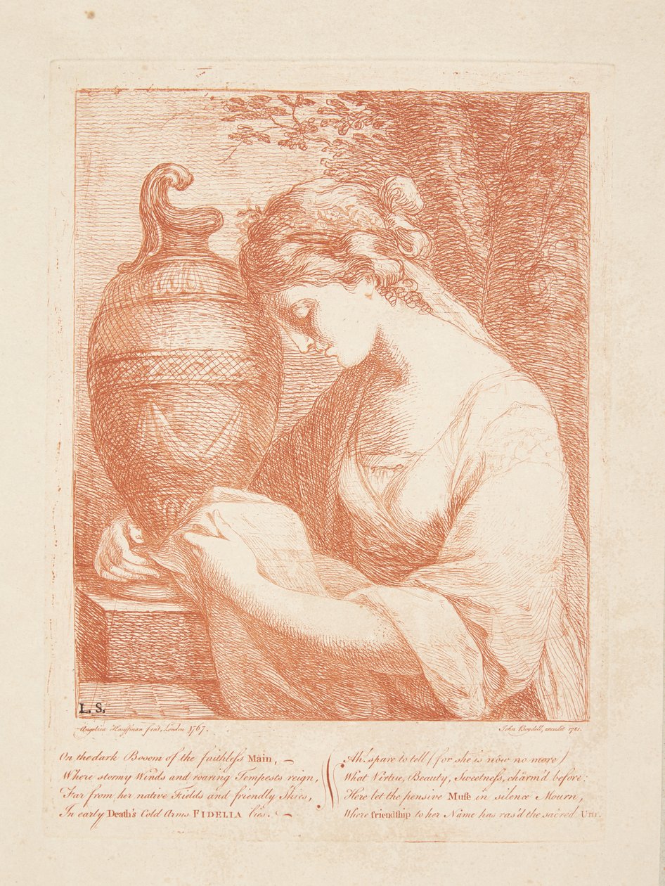 The Woman by the Urn by Angelica Kauffmann