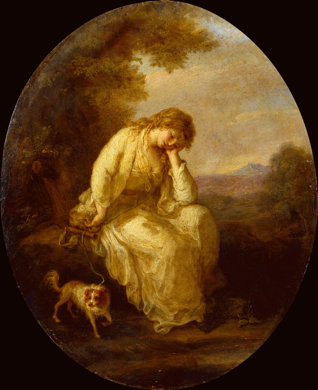 Maria at Moulines by Angelica Kauffmann