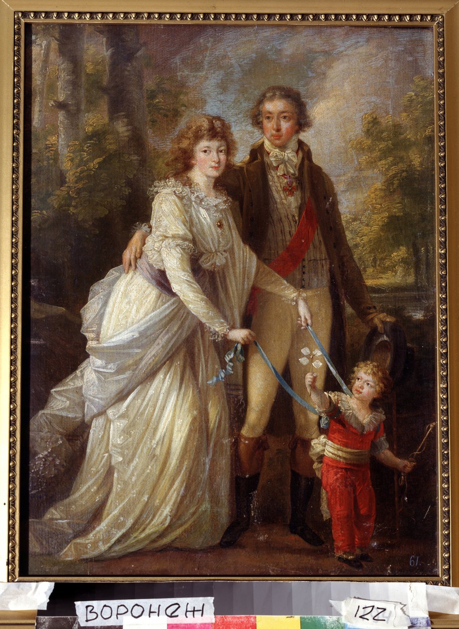 Family Portrait by Angelica Kauffmann