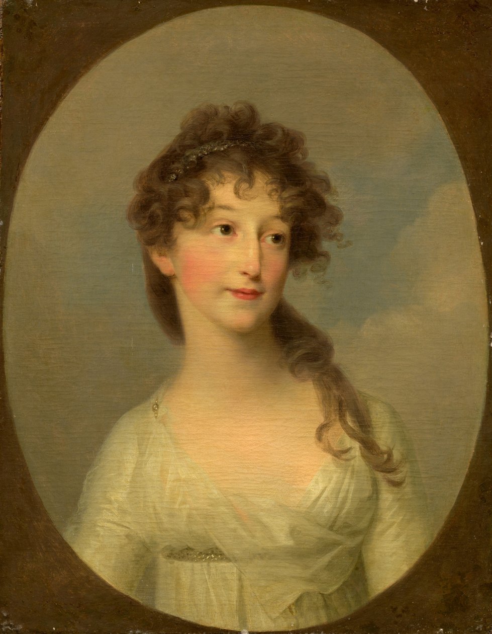 Possibly Franciska Krasinska, Duchess of Courland by Angelica Kauffmann