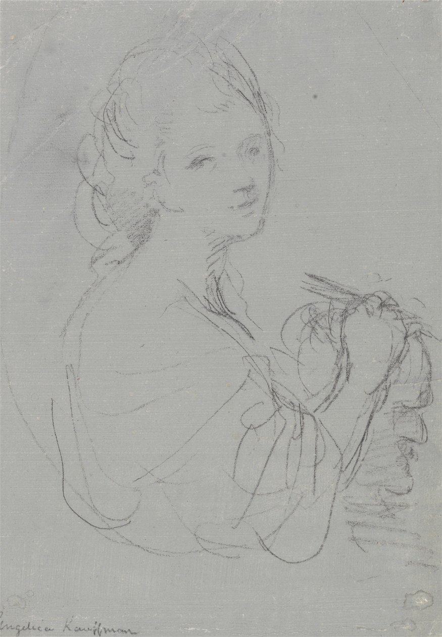 Self-Portrait by Angelica Kauffmann