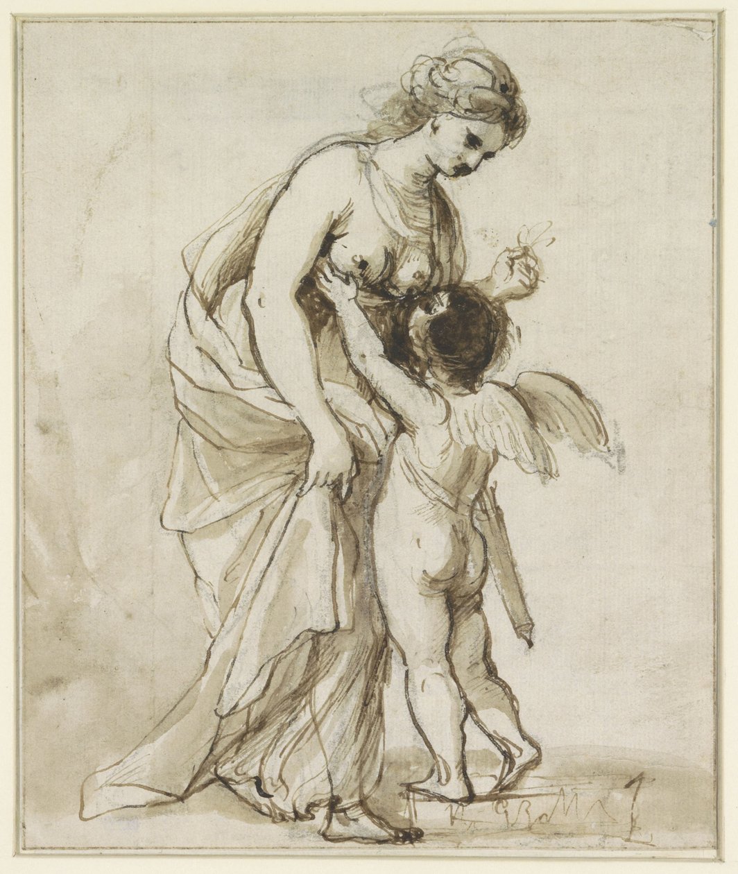 Venus and Cupid by Angelica Kauffmann