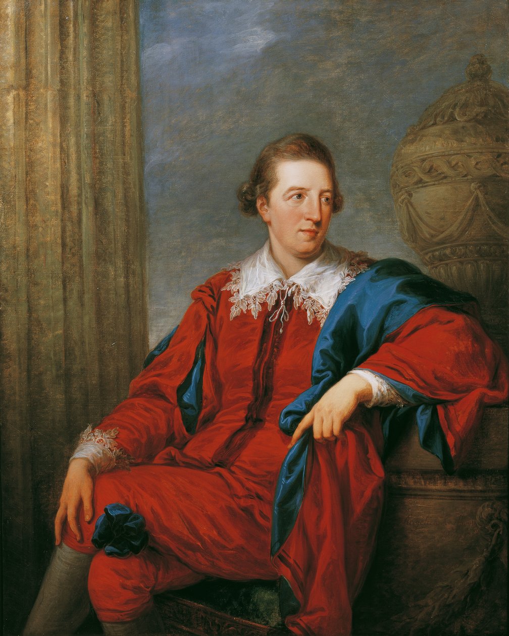 John Simpson, the Father of Maria Susanna Lady Ravensworth by Angelica Kauffmann