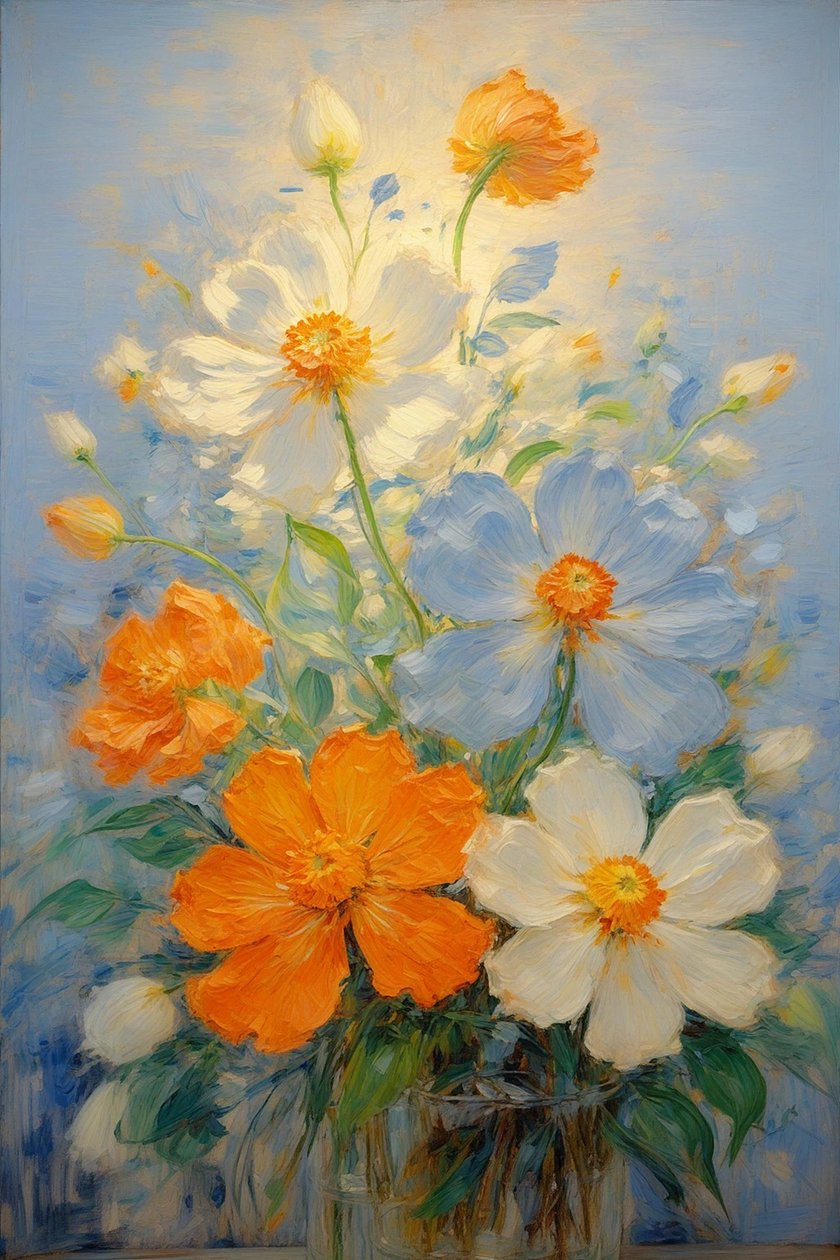 Florals 48, c.2022 by Angelita Hawke