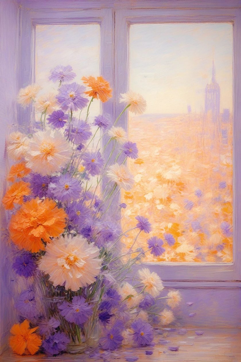 Florals 53, c.2022 by Angelita Hawke