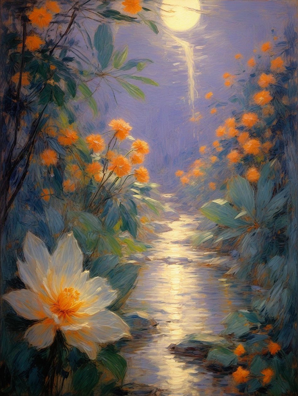 Florals 76, c.2023 by Angelita Hawke