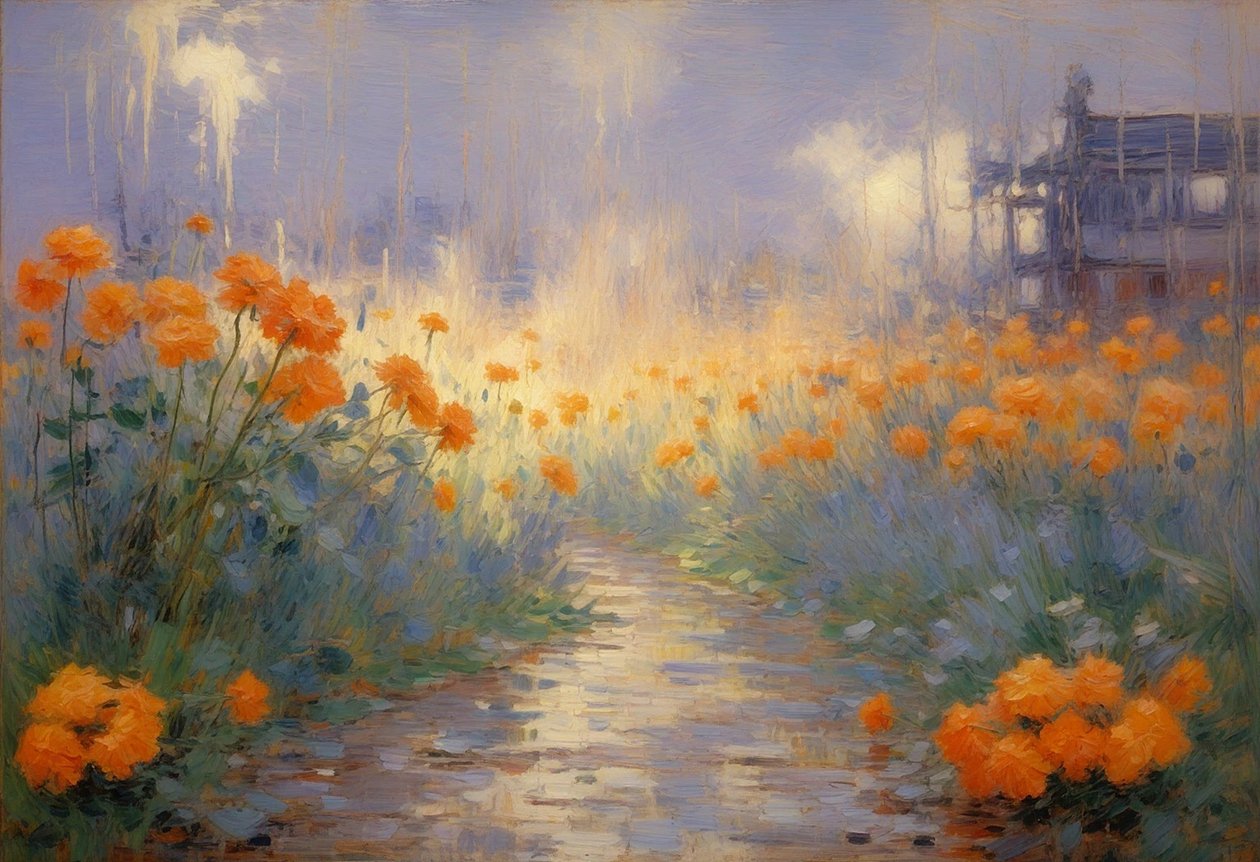 Florals 95, c.2024 by Angelita Hawke