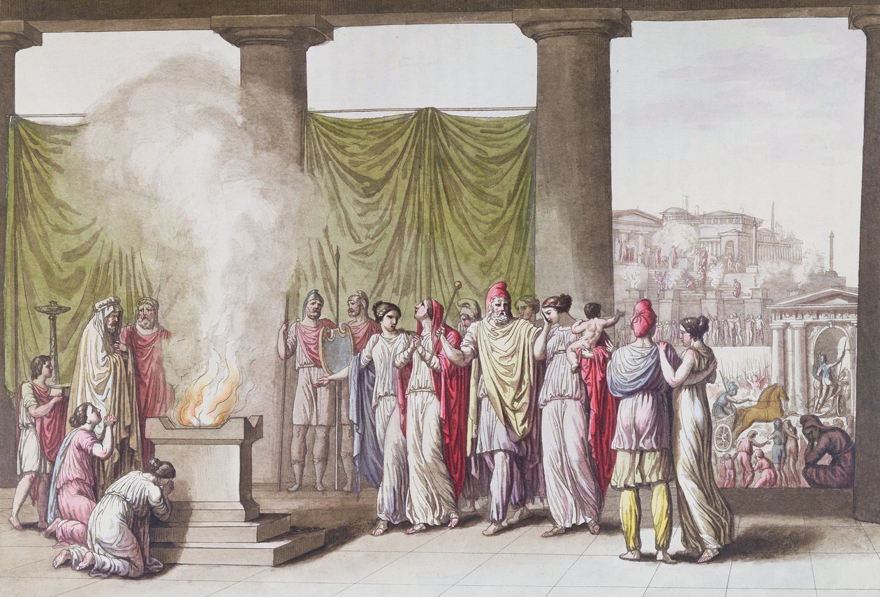 The Family of Priam After the Departure of Hector, from 
