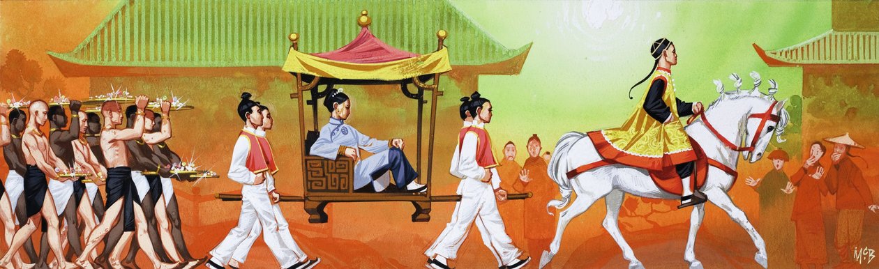 Aladdin and His Wonderful Lamp by Angus McBride