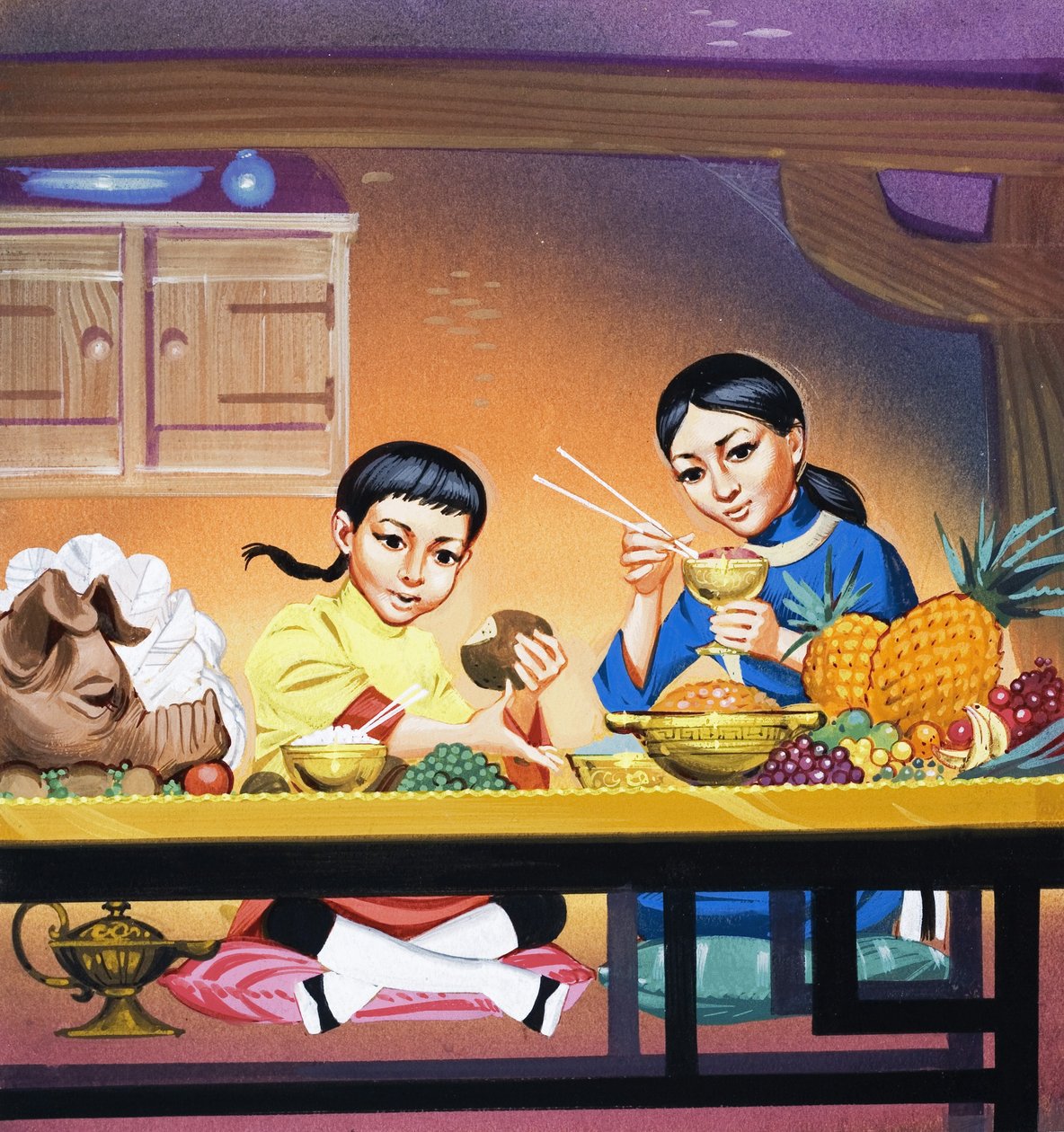 Aladdin and His Wonderful Lamp by Angus McBride