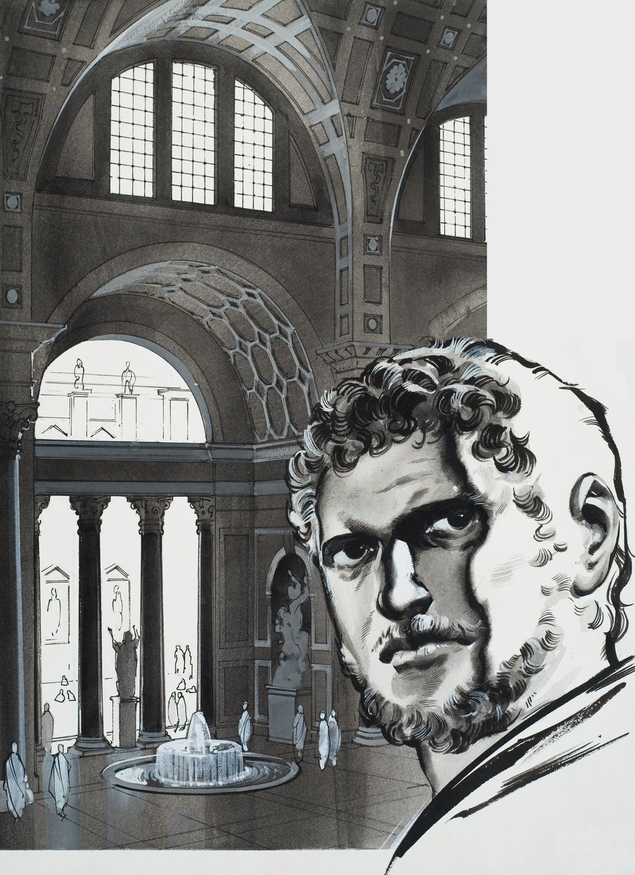 The Baths of Caracalla by Angus McBride