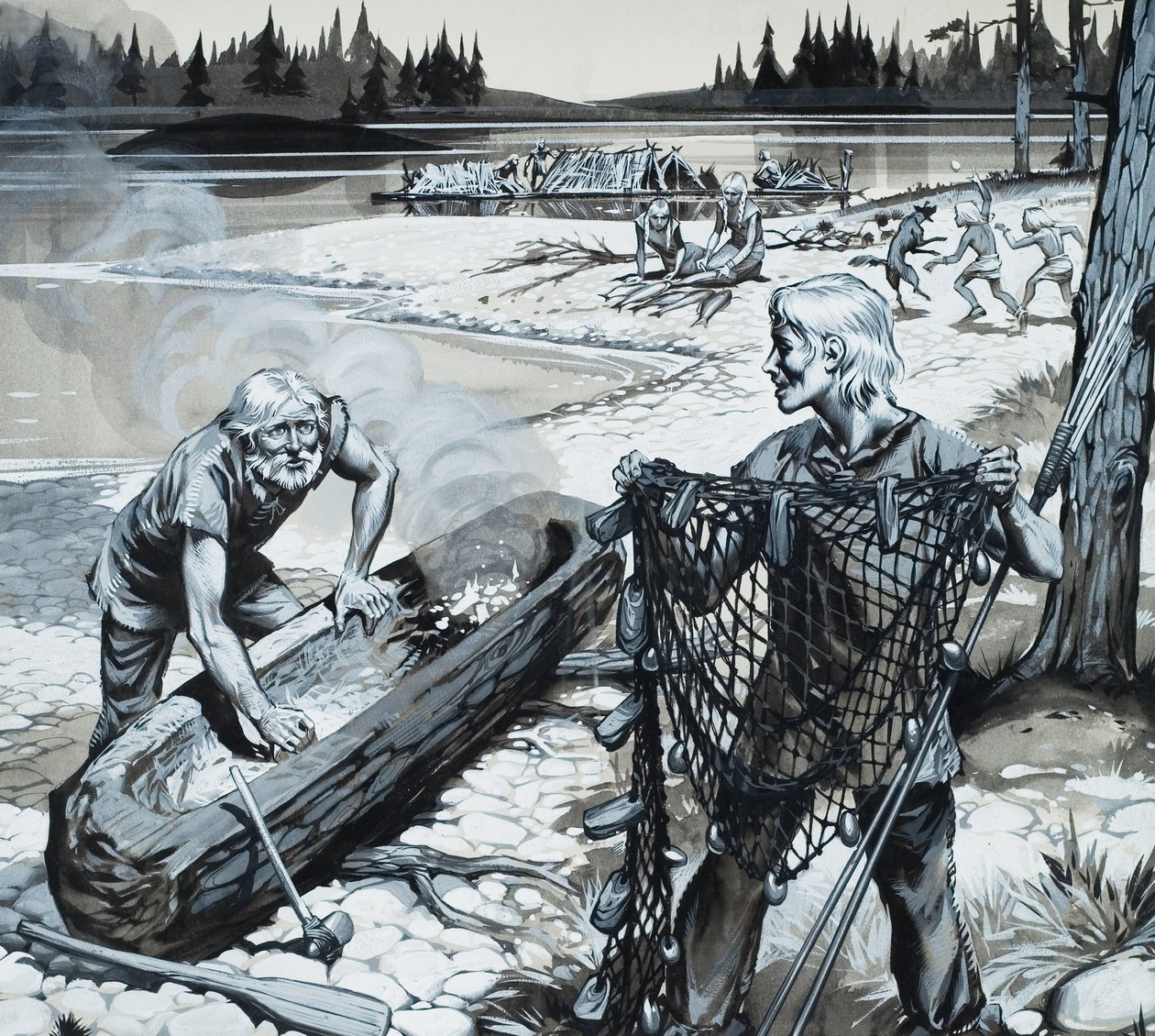 The Forest People of Scandinavia by Angus McBride