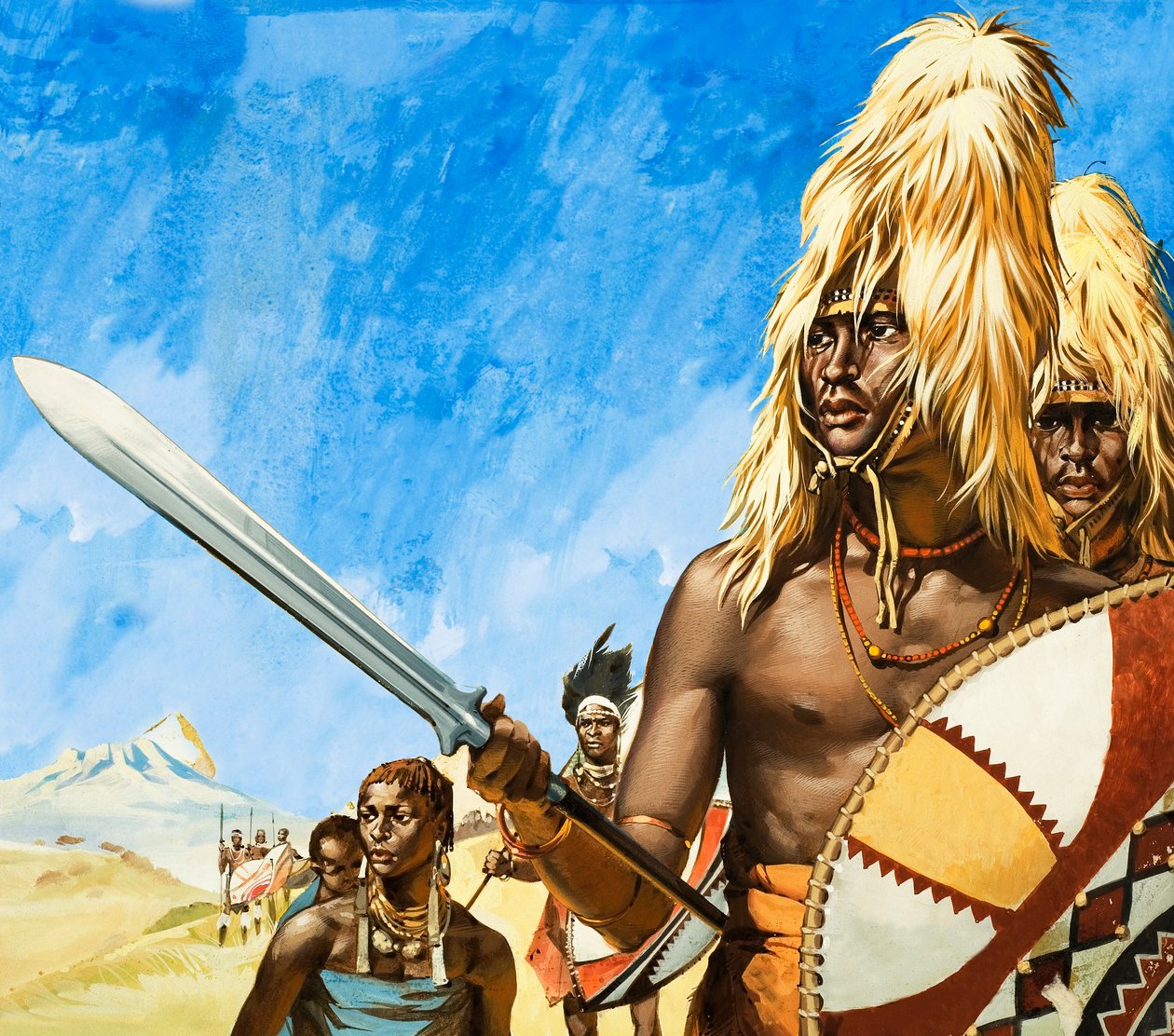 The Masai Tribe of Africa by Angus McBride