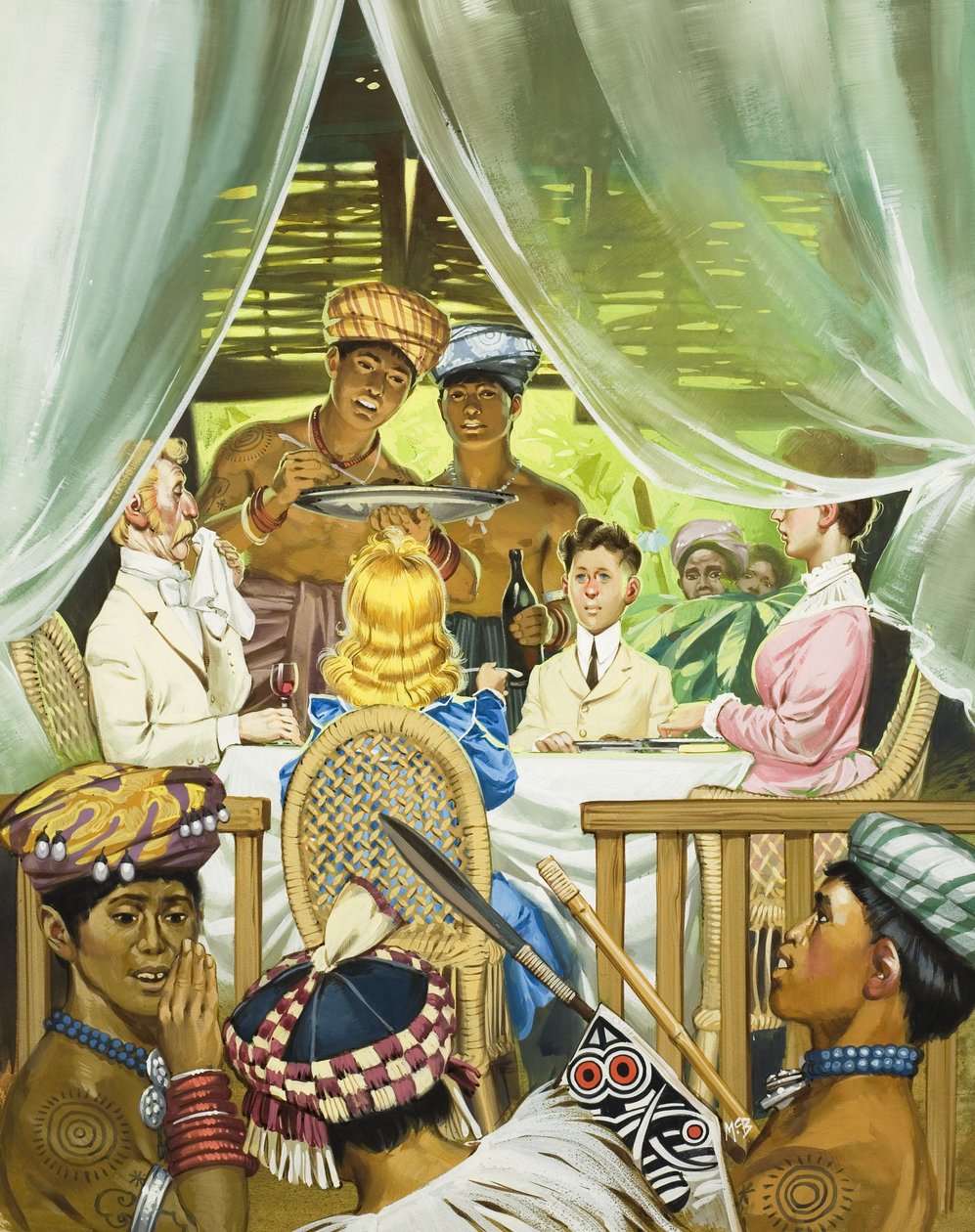 The White Rajahs by Angus McBride