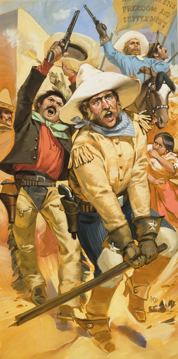 Trouble in Texas by Angus McBride