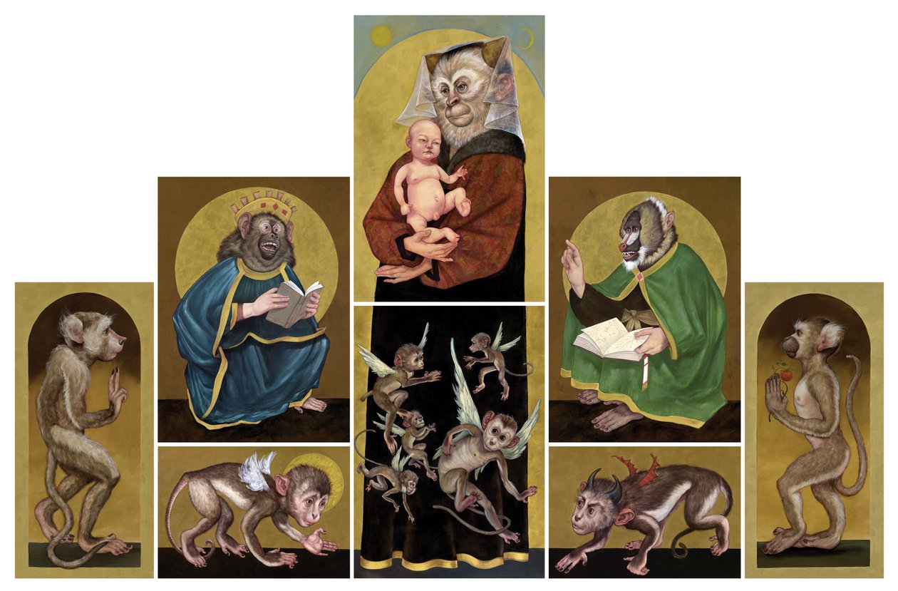 The Secular Altarpiece by Anita Kunz