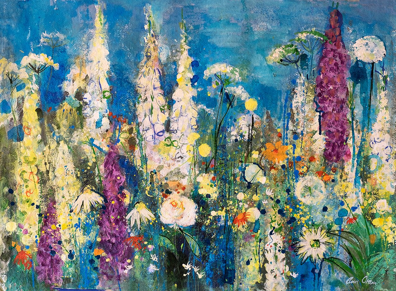 Detail of a Garden, Chelsea, 2019 (detail) by Ann Oram