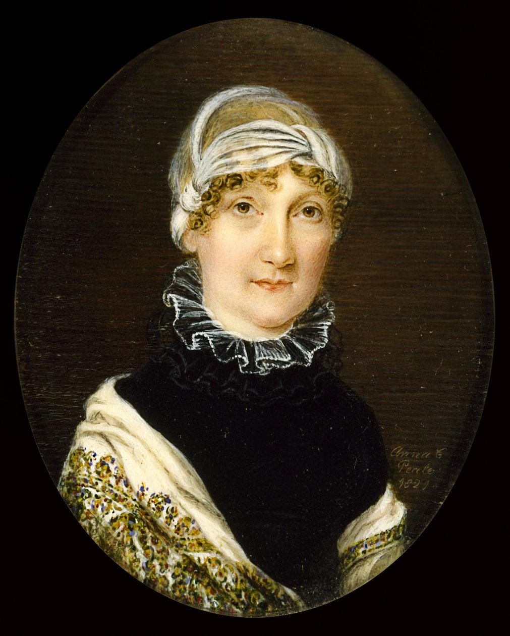Portrait of Mrs. Jonathan Bates by Anna Claypoole Peale
