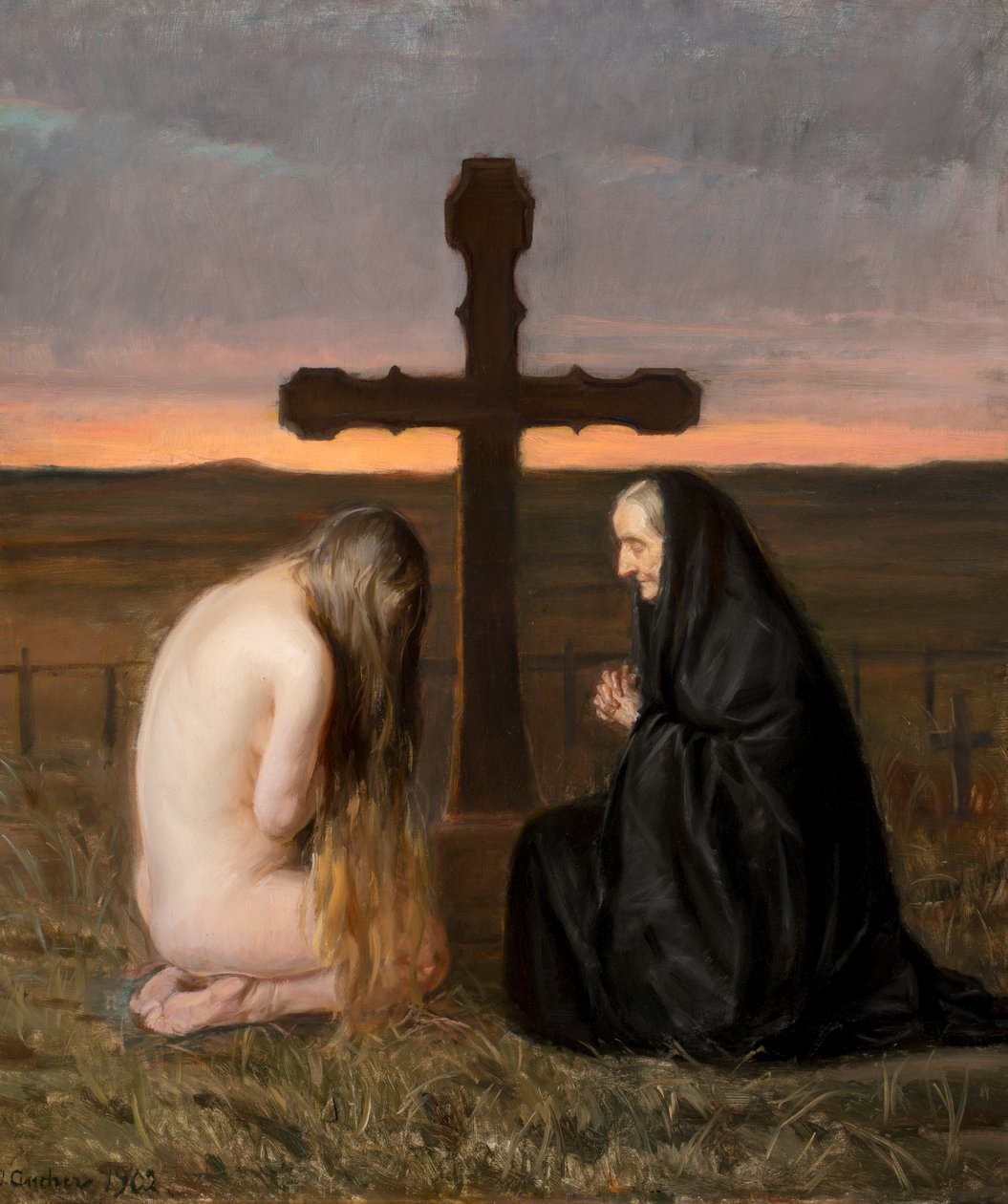 Grief by Anna Ancher