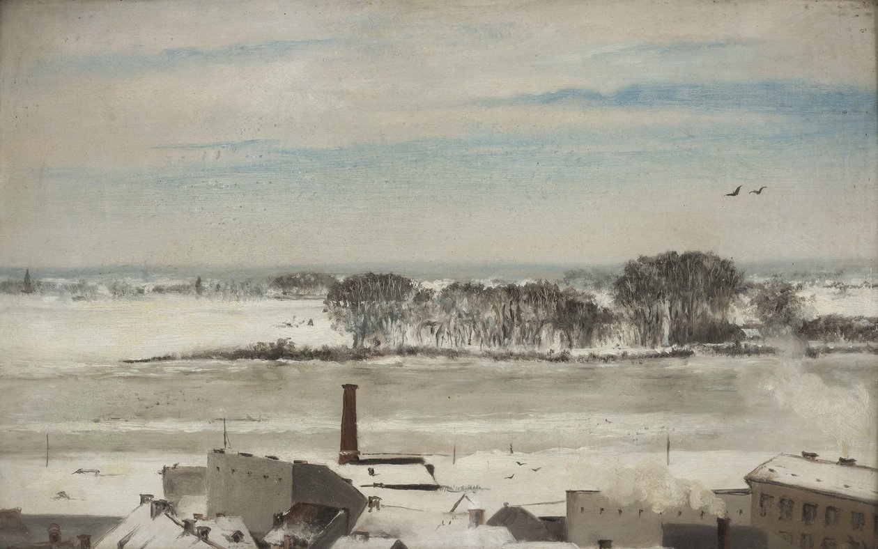 View from the Conservatory Windows by Anna Bilińska Bohdanowicz