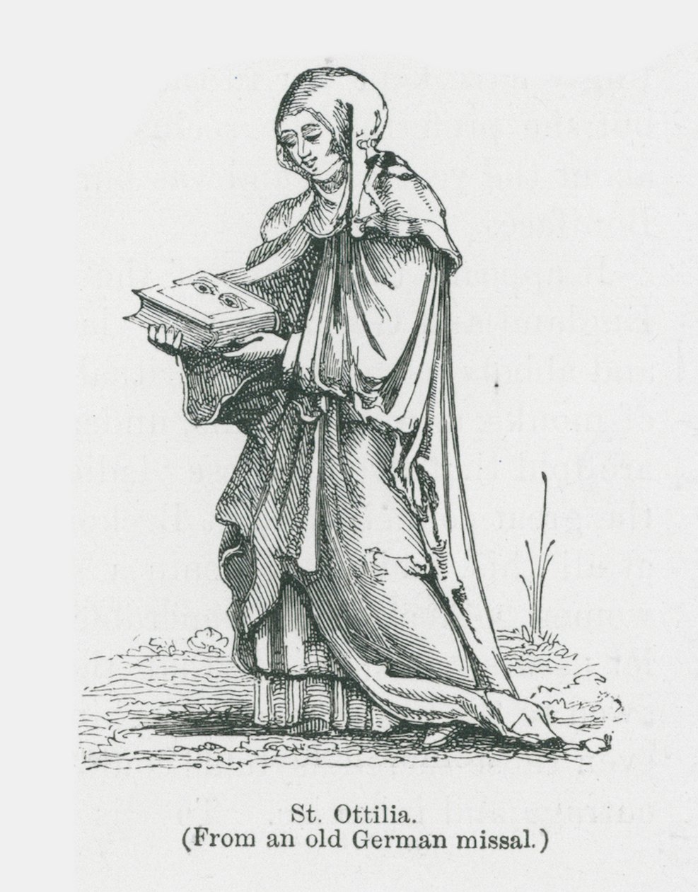 St Ottilia by Anna Brownell Jameson
