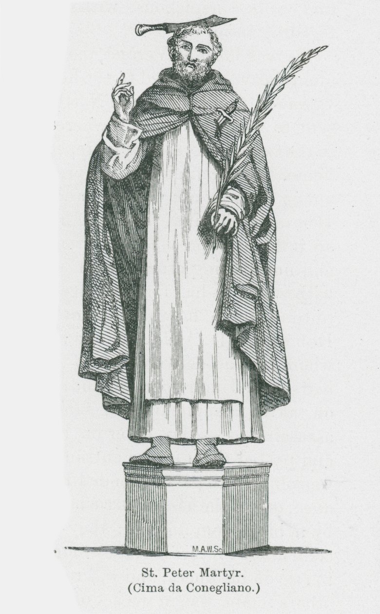 St Peter Martyr by Anna Brownell Jameson