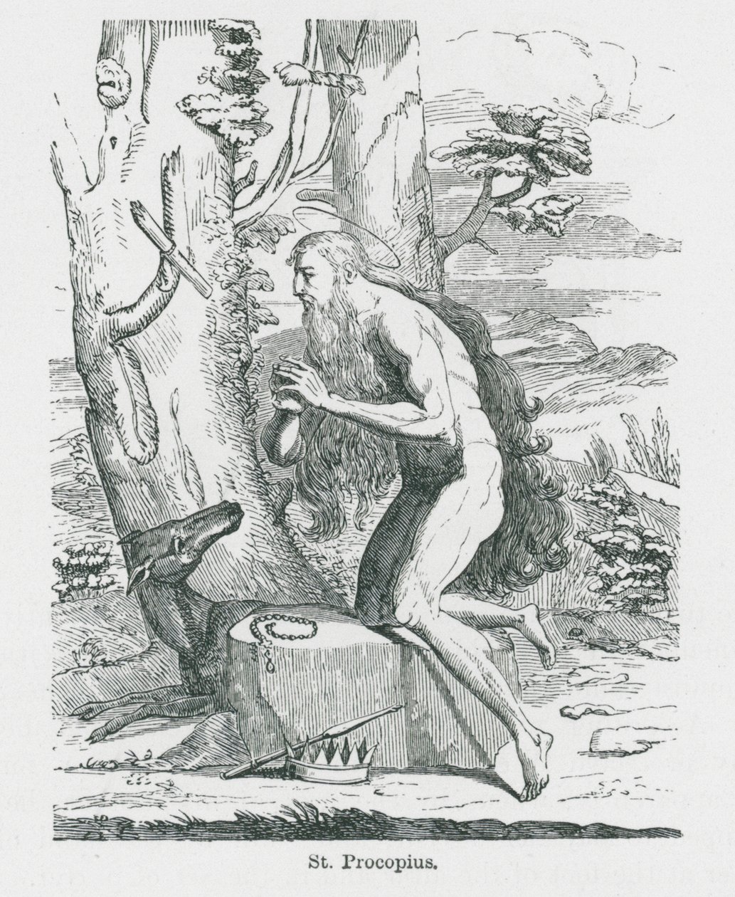 St Procopius by Anna Brownell Jameson