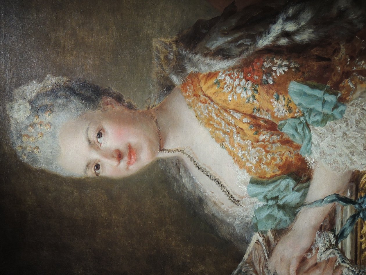 Louise-Honorine Crozat du Châtel, Duchess of Choiseul by Anna Dorothea Therbusch