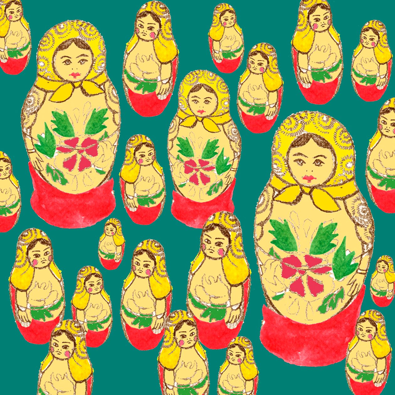 Russian Dolls by Anna Platts