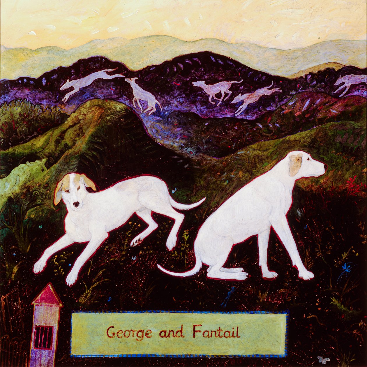 George and Fantail by Anna Pugh