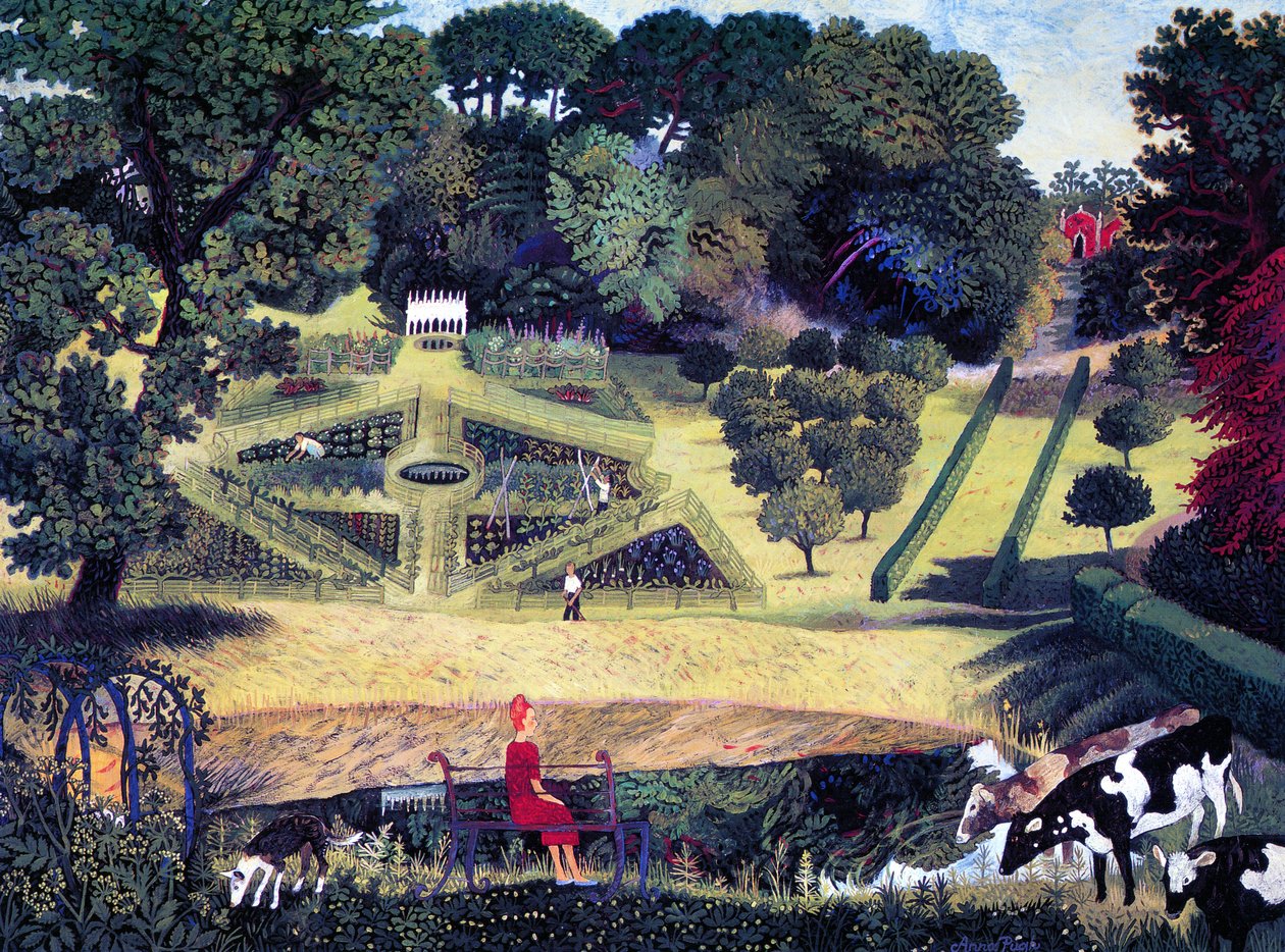 High Summer Painswick by Anna Pugh