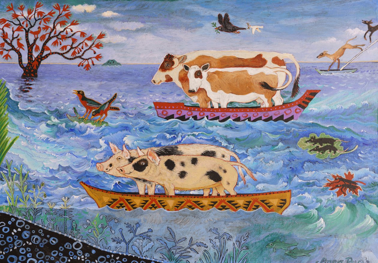 Off the Ark, 2018 by Anna Pugh